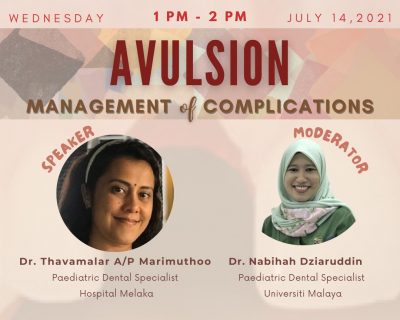 MAPD Webinar Series – Avulsion Management of Complications